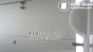 The girl excreted profusely in the toilet 60