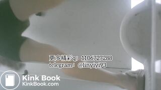 The girl excreted profusely in the toilet 60