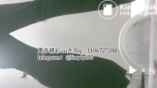 The girl excreted profusely in the toilet 61