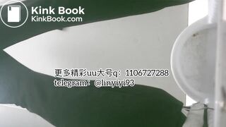 The girl excreted profusely in the toilet 61