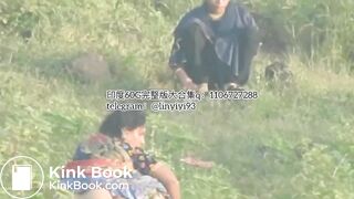 The girl excreted profusely in the toilet 79