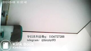 The girl excreted profusely in the toilet 80