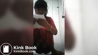 Cute chinese pooping voyeur 2