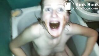 Slave girl love to eat