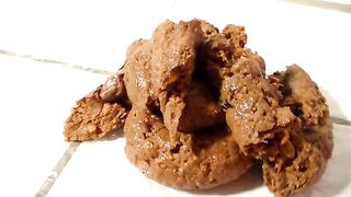 sexy skinny girl shits on bathroom follor