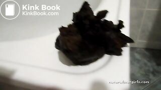 Sticky shit on bathtub edge