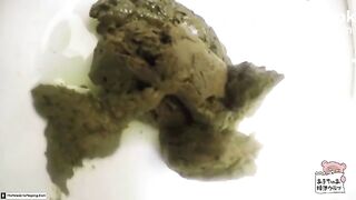 Big Shit In Floor Toilet