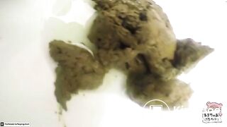 Big Shit In Floor Toilet