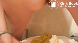 Cute teen makes you a special hot dog