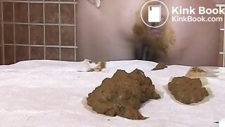 Big piles of shit on the table On dirtyshack