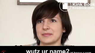 She cant hold her shit after brutal anal