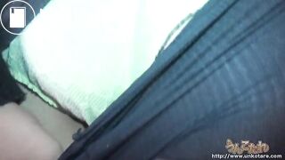 Japanese girl pooping on the floor