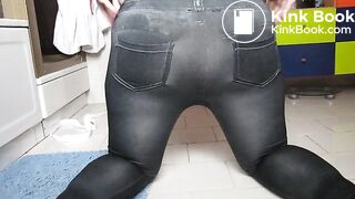 Amateur plumper in bathroom