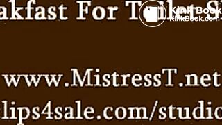 Breakfast for toilet slave