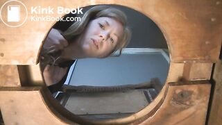 Breakfast for toilet slave