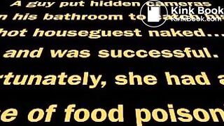 Hot girls with food poisoning