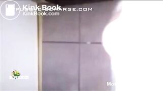 Pooping and dripping cum