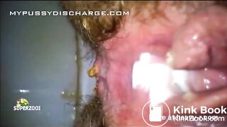 Pooping and dripping cum