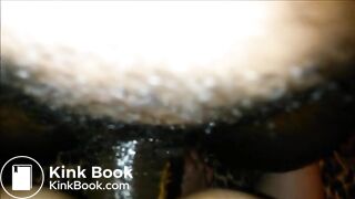 Close up interracial dirty ass fucking