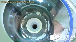 The slave swallows diarrhea that gives him his mistress