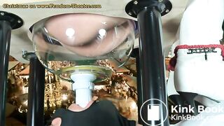 The slave swallows diarrhea that gives him his mistress