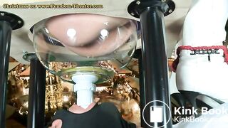 The slave swallows diarrhea that gives him his mistress