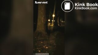 pooping at night in the park