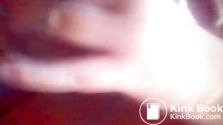 My pig taste her tasty poop