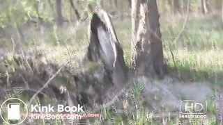 NSG brune very nice shit in foret