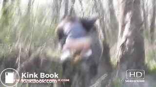 NSG brune very nice shit in foret