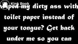 I Broke My Human Toilet - Runny Diarrhea