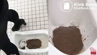 Poopeegirls - Young Asian diarrhea in the toilet with a webcam