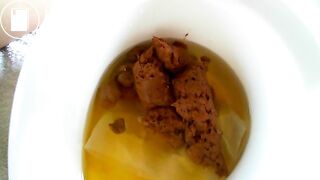 Blonde big round ass