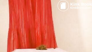 thin girl bendover and shit