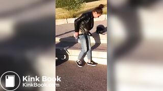 Freundin filmt Freundin