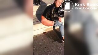 Freundin filmt Freundin