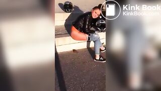 Freundin filmt Freundin