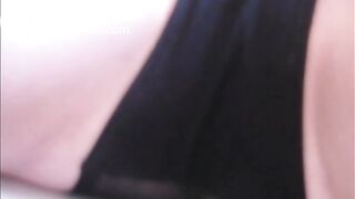 very_close_black_panty_poop