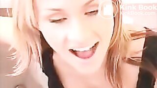 no2) tattoo pussy Juliet shitting Blond on counter