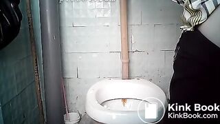 toilet squatting poop 2