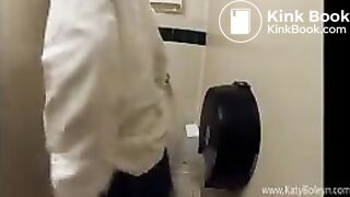 dark haired woman poops