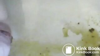 An impressive enema result