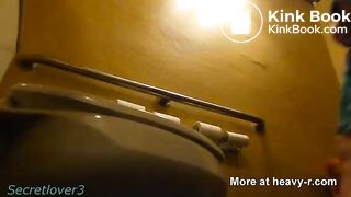 Eating Shit From Toilet Bowl