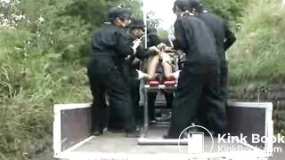 she get enema from 10 guys until she pukes