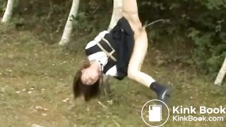 she get enema from 10 guys until she pukes