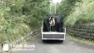 she get enema from 10 guys until she pukes