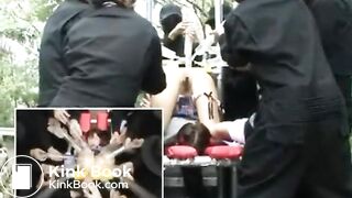 she get enema from 10 guys until she pukes