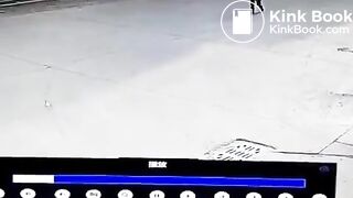 Explosion in the open