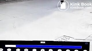 Explosion in the open