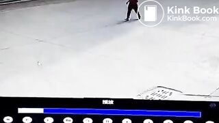 Explosion in the open